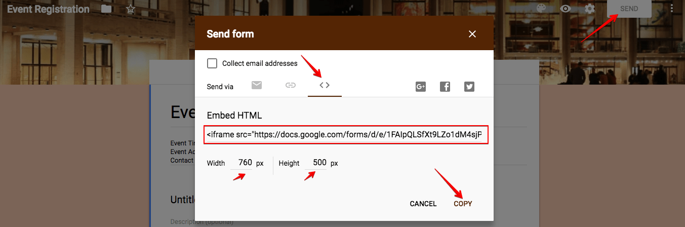 Create your google form · step 2: How To Embed Google Forms On Wordpress Site Easiest Way Themeum