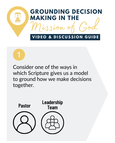 Leadership grounded in god's mission