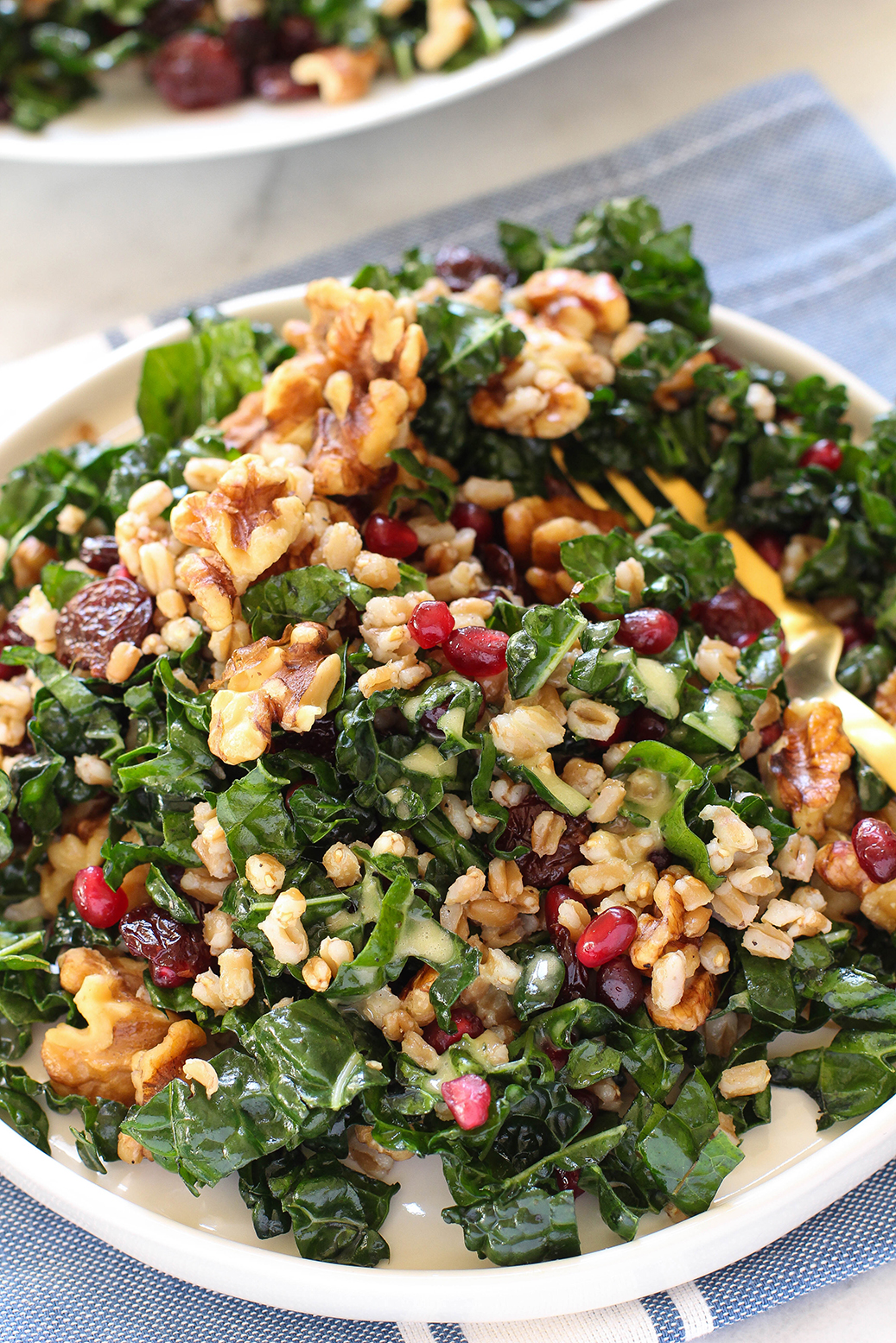 wallpapers Farro Salad Vegan fall kale farro salad