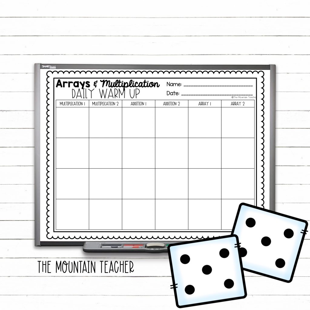 teaching multiplication in 2nd grade the mountain teacher
