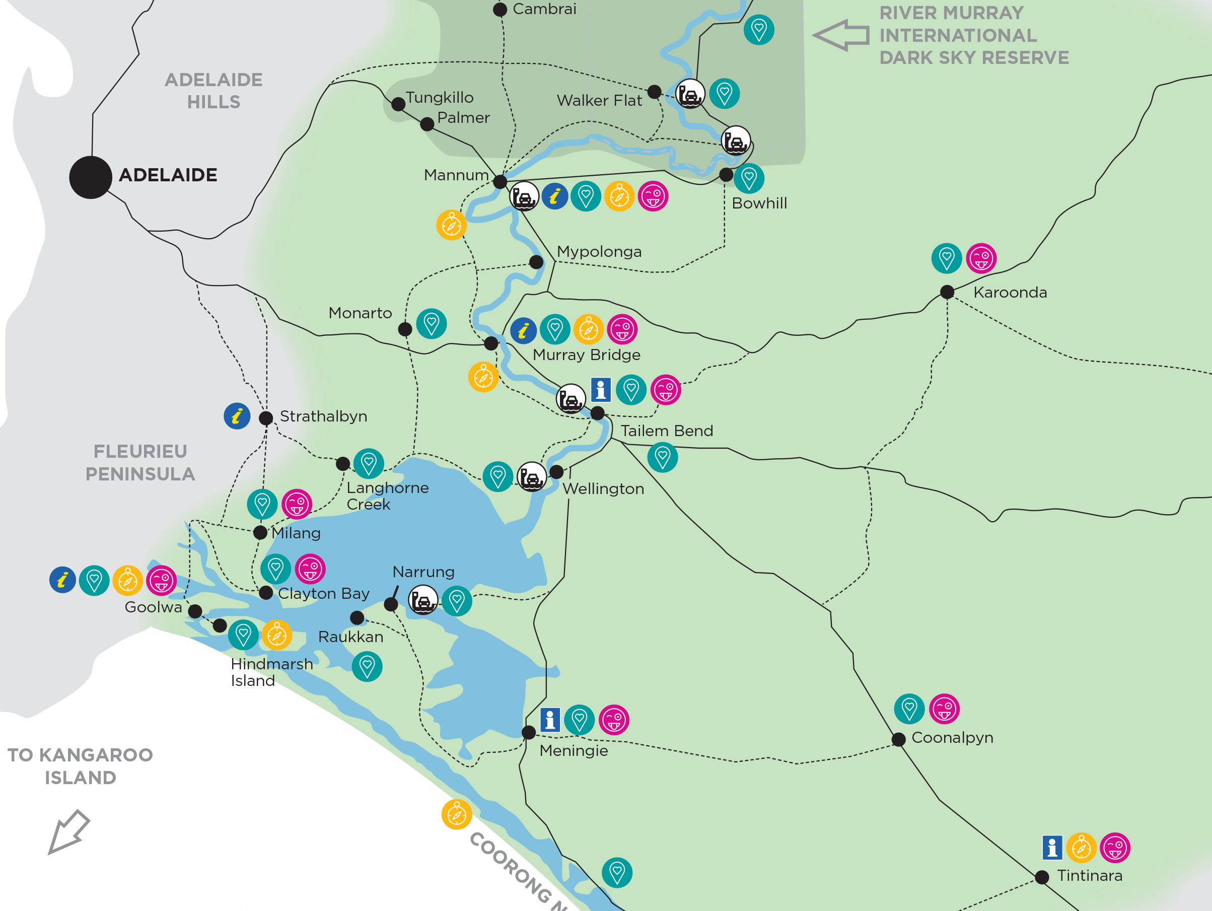 Trade Page Murray River Lakes And Coorong RDAMR MRLC A3 Map Pad Map 