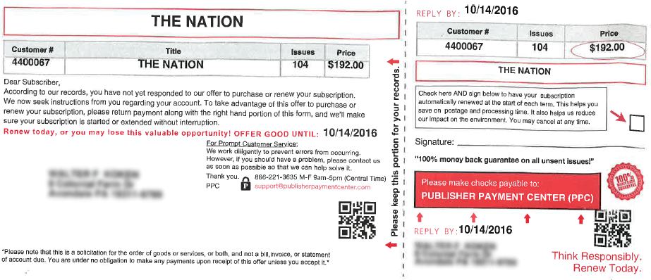 picture National Publishers Exchange Cancel how can i tell if i am being scammed