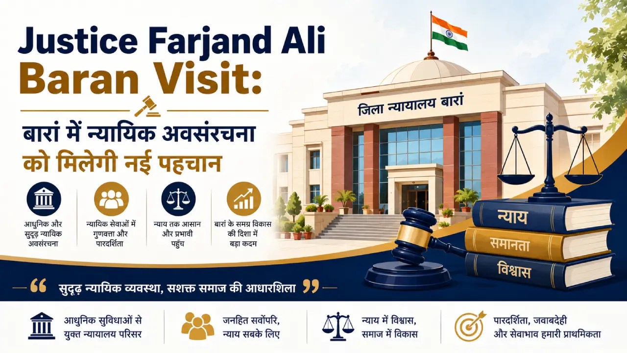 Justice Farjand Ali Baran Visit