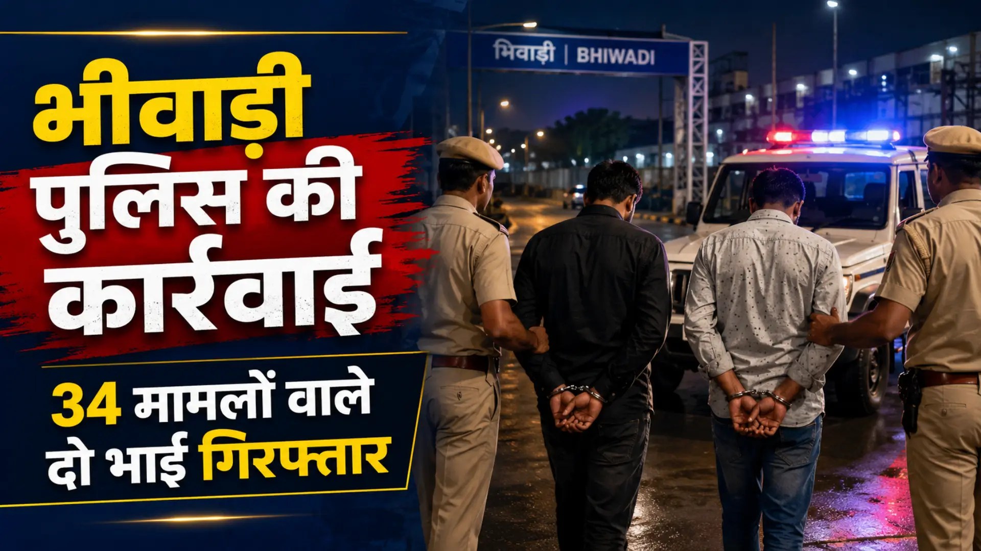 Bhiwadi Police Arrest