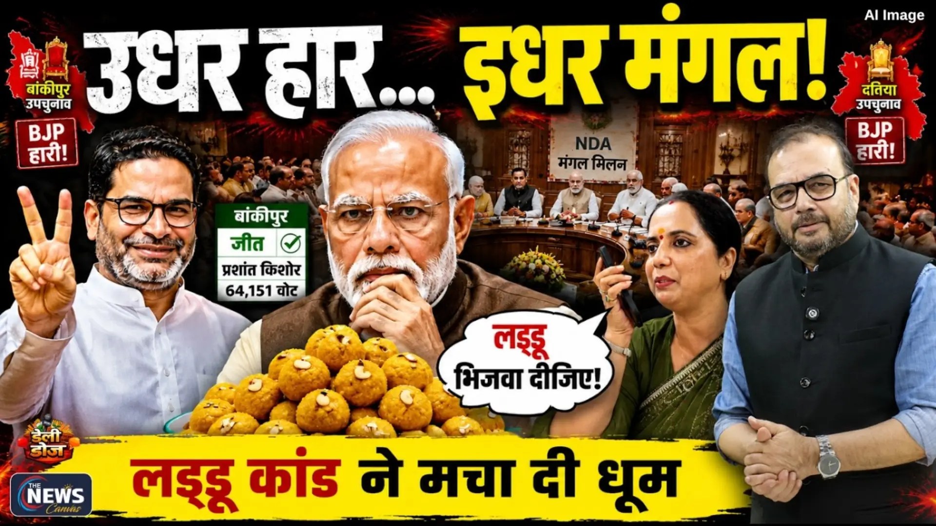 Bankipur में BJP हारी, Delhi में NDA बैठक! क्या PM Modi टेंशन में हैं ?