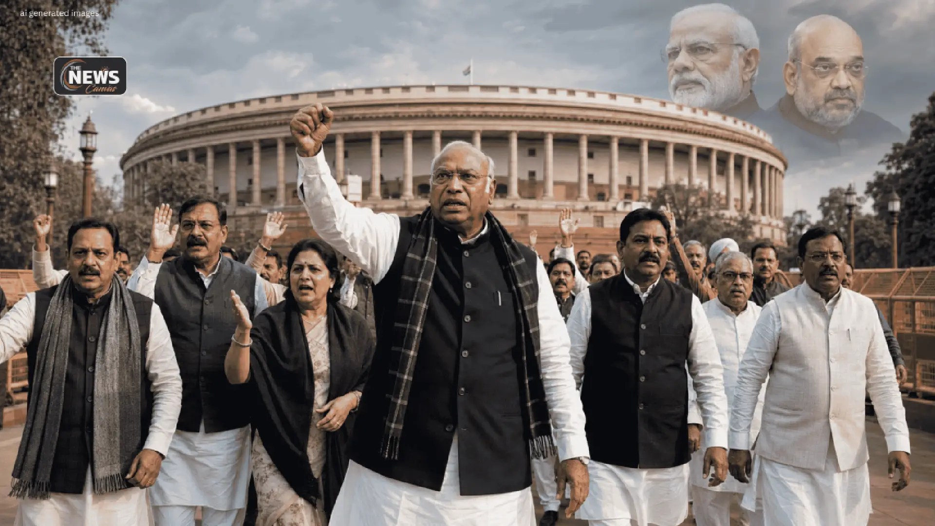Parliament Opposition Protest