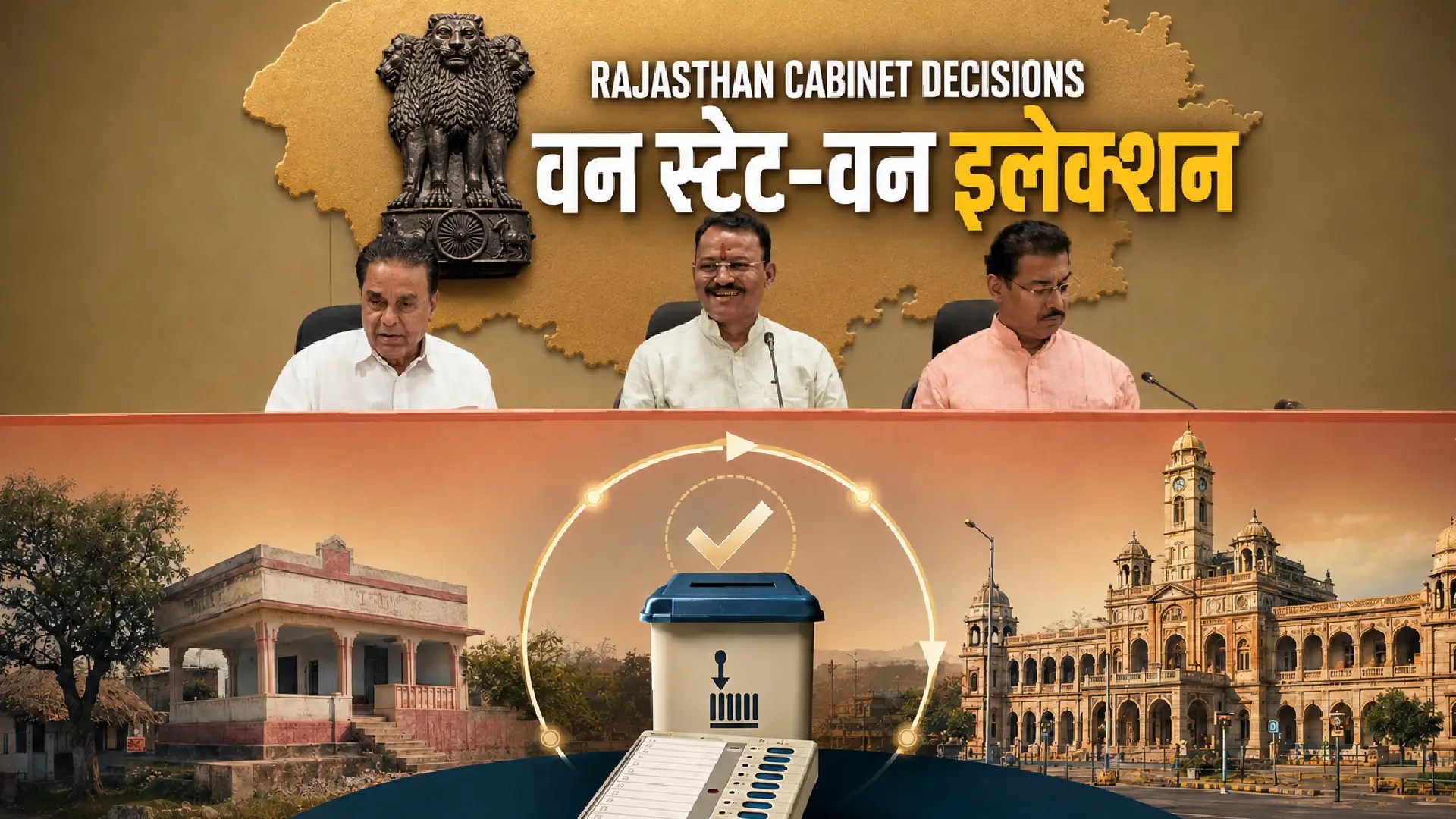 Rajasthan Cabinet Decisions(Photo-AI)