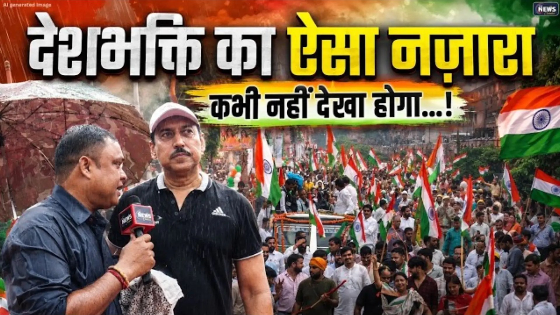 Jaipur में देशभक्ति की गूंज! ऐतिहासिक TirangaYatra में उमड़ा जनसैलाब..!