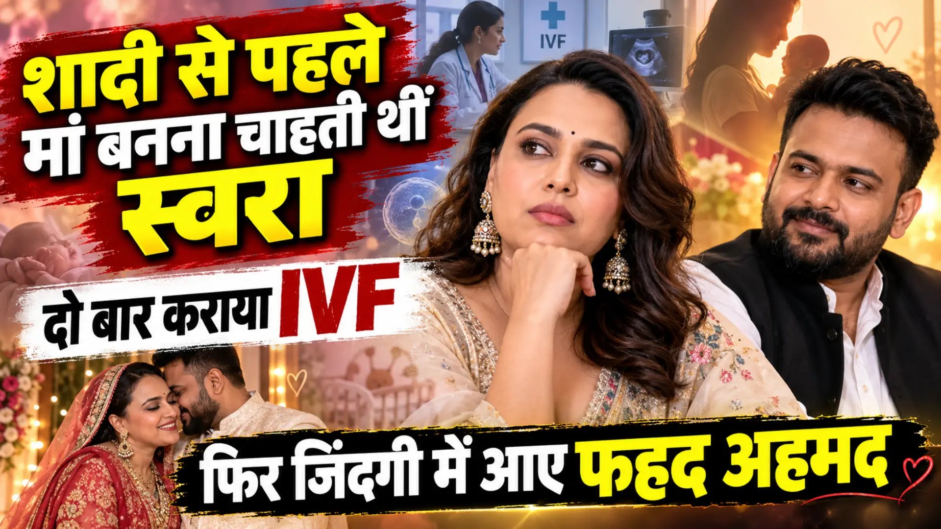 Swara Bhasker: शादी से पहले मां बनना चाहती थीं स्वरा, दो बार कराया IVF, फिर जिंदगी में आए फहद अहमद