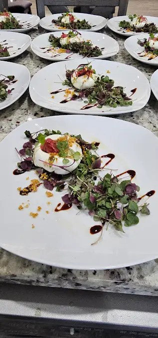 salad course - denver personal chef dinner
