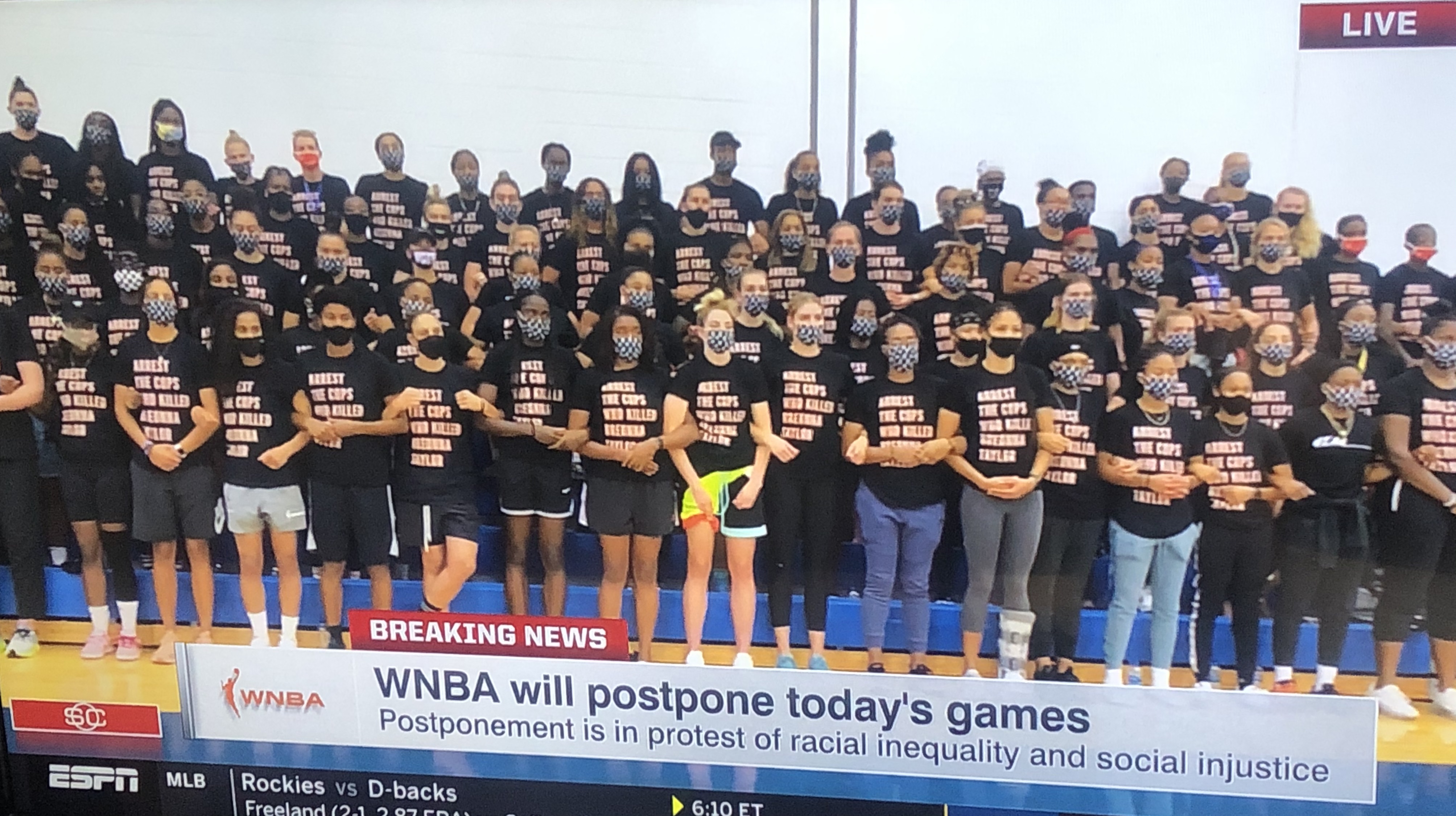 Breaking No WNBA games again today, Aug. 27 The Next