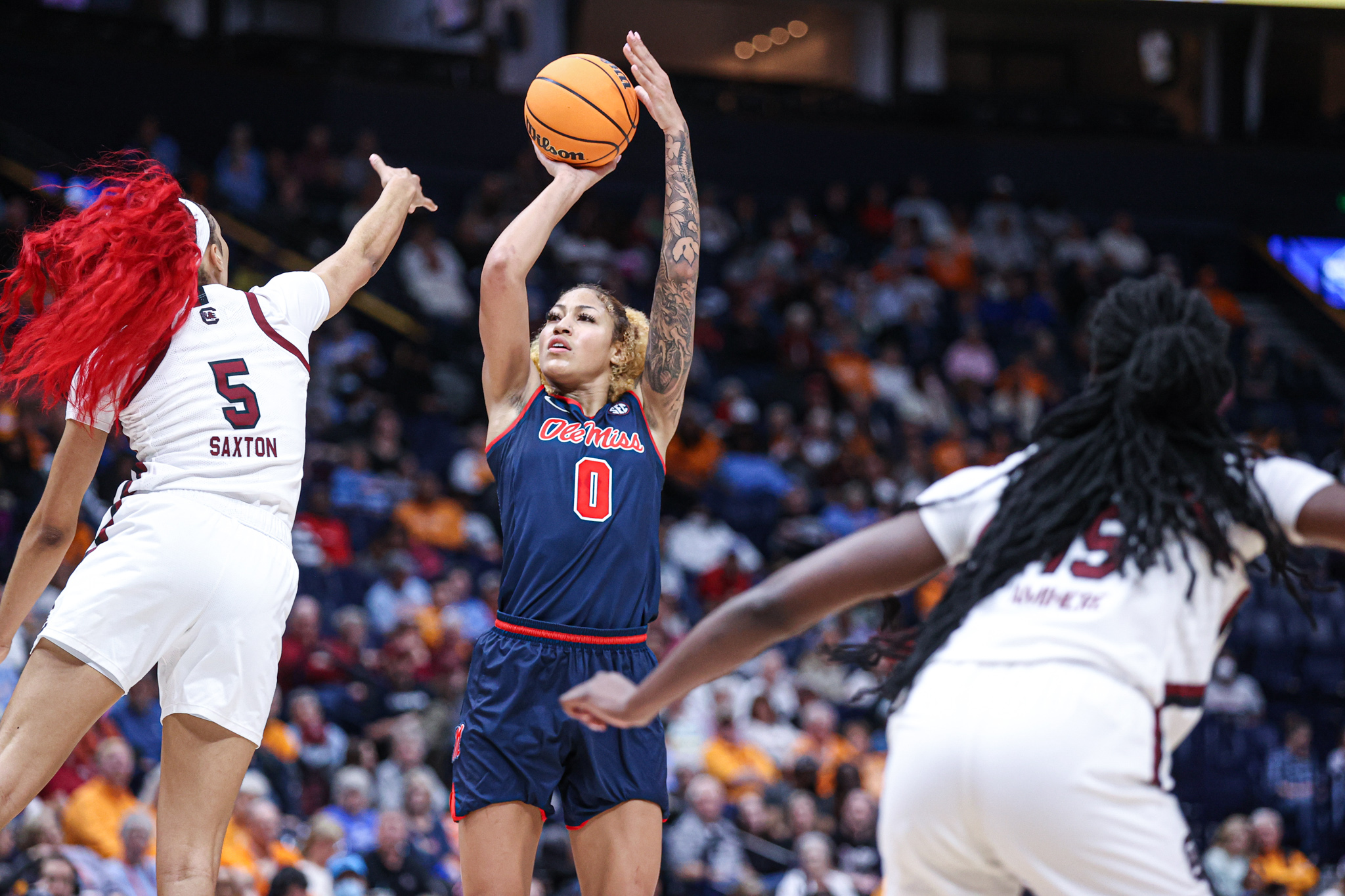 Mississippi senior forward Shakira Austin. Photo Credit: Ole Miss Twitter Account