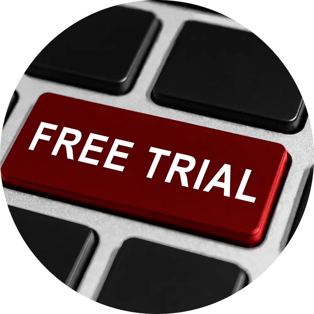 Free trial with $100 guarantee