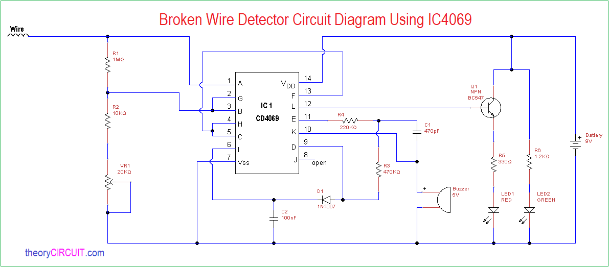 Broken Wire Detector Broken Wire Detector