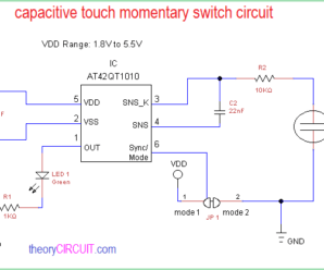 Diy Capacitive Touch Sensor Archives Theorycircuit Do It