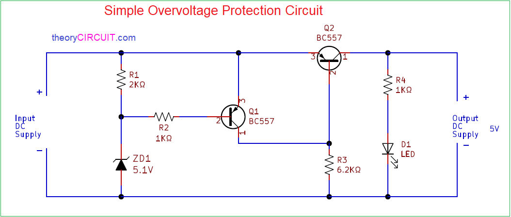 Simple Overvoltage Protection Circuit