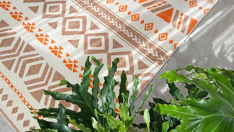 Aztec Shape Area Rug | The Other Aesthetic