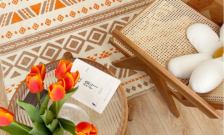 Aztec Shape Area Rug | The Other Aesthetic