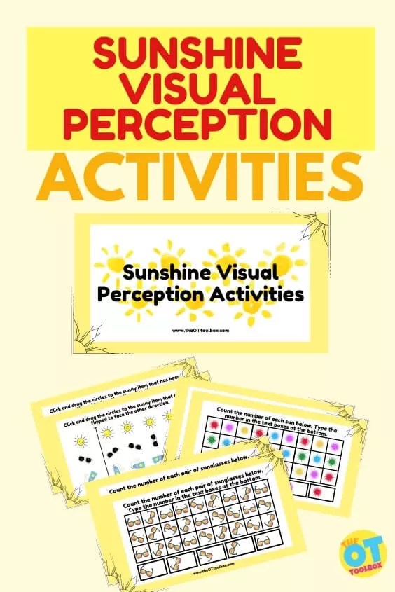 sun visual perception activity the ot toolbox