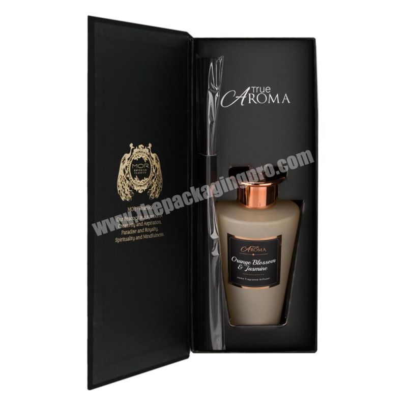 Custom Luxury Empty Reed Diffuser Box Packaging Reed Diffuser Packaging Boxes For Reed Diffuser - Perfect Minimal Background - Full HD