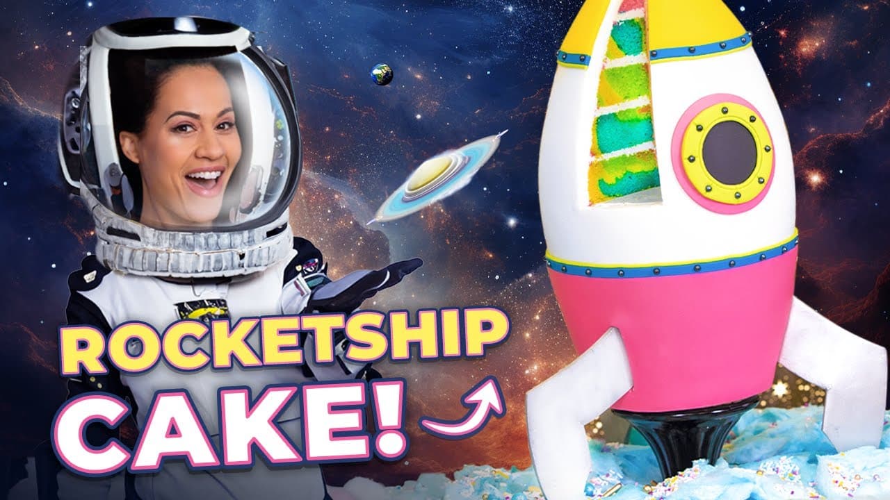 Rocket Ship Cake
