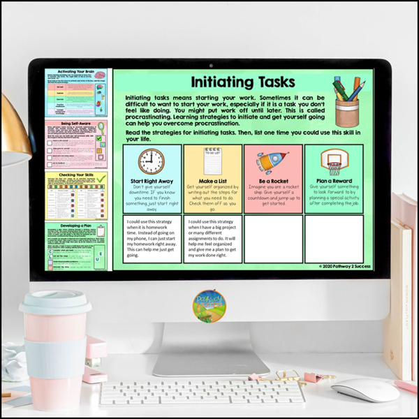 Starting Task Executive Functioning Skills from A-Z - The Pathway 2 Success