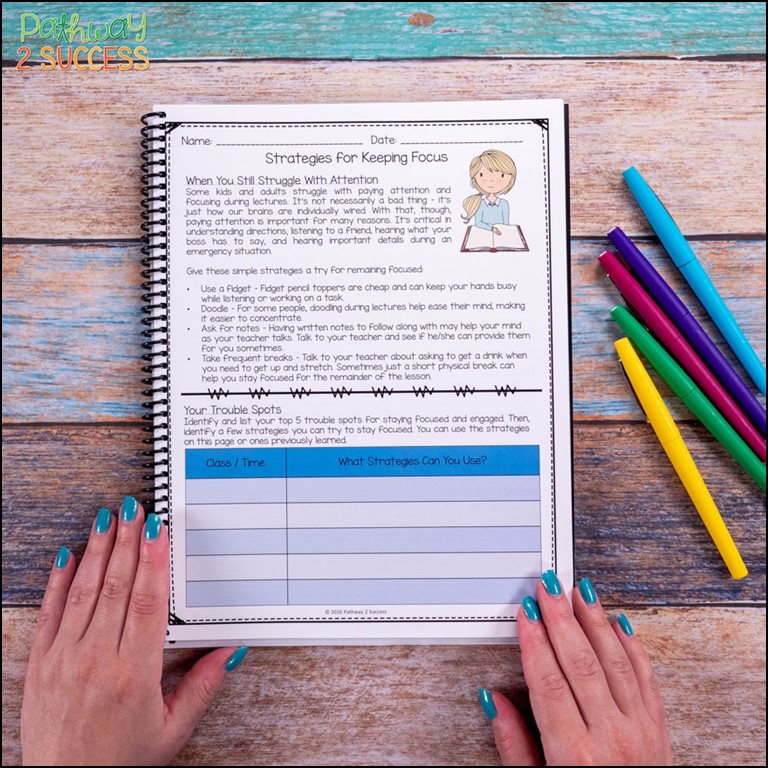 Executive Functioning Accommodations for Classwork and Instruction ...