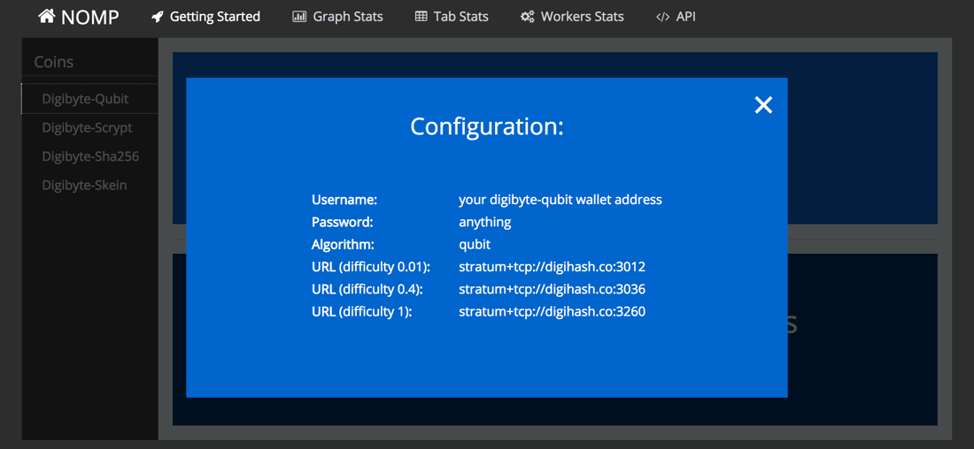 You need to setup a wallet for your earnings. Mine Bitcoin And Other Cryptocurrency Coins With A Cpu Miner And Docker