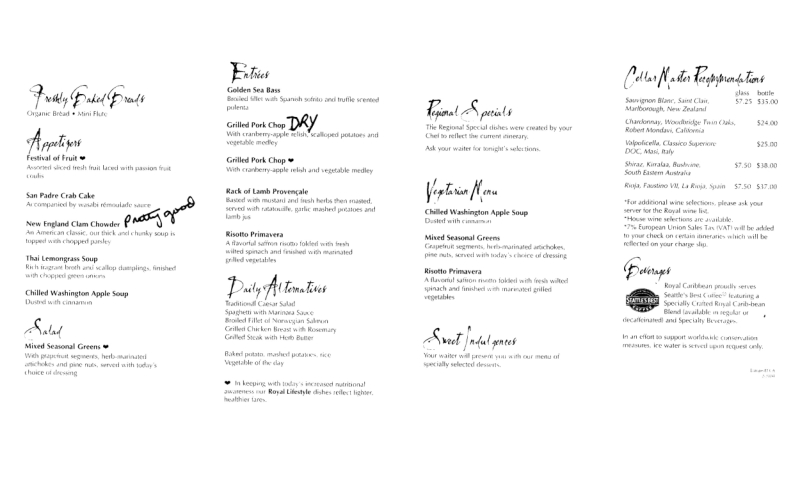 Jewel Menus