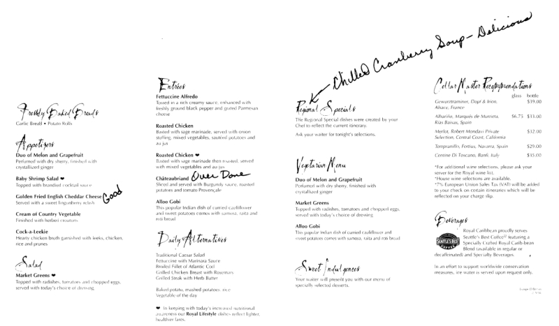 Jewel Menus