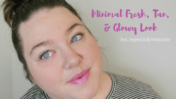 Minimal Fresh, Tan, & Glowy Look - The Pretty Plus