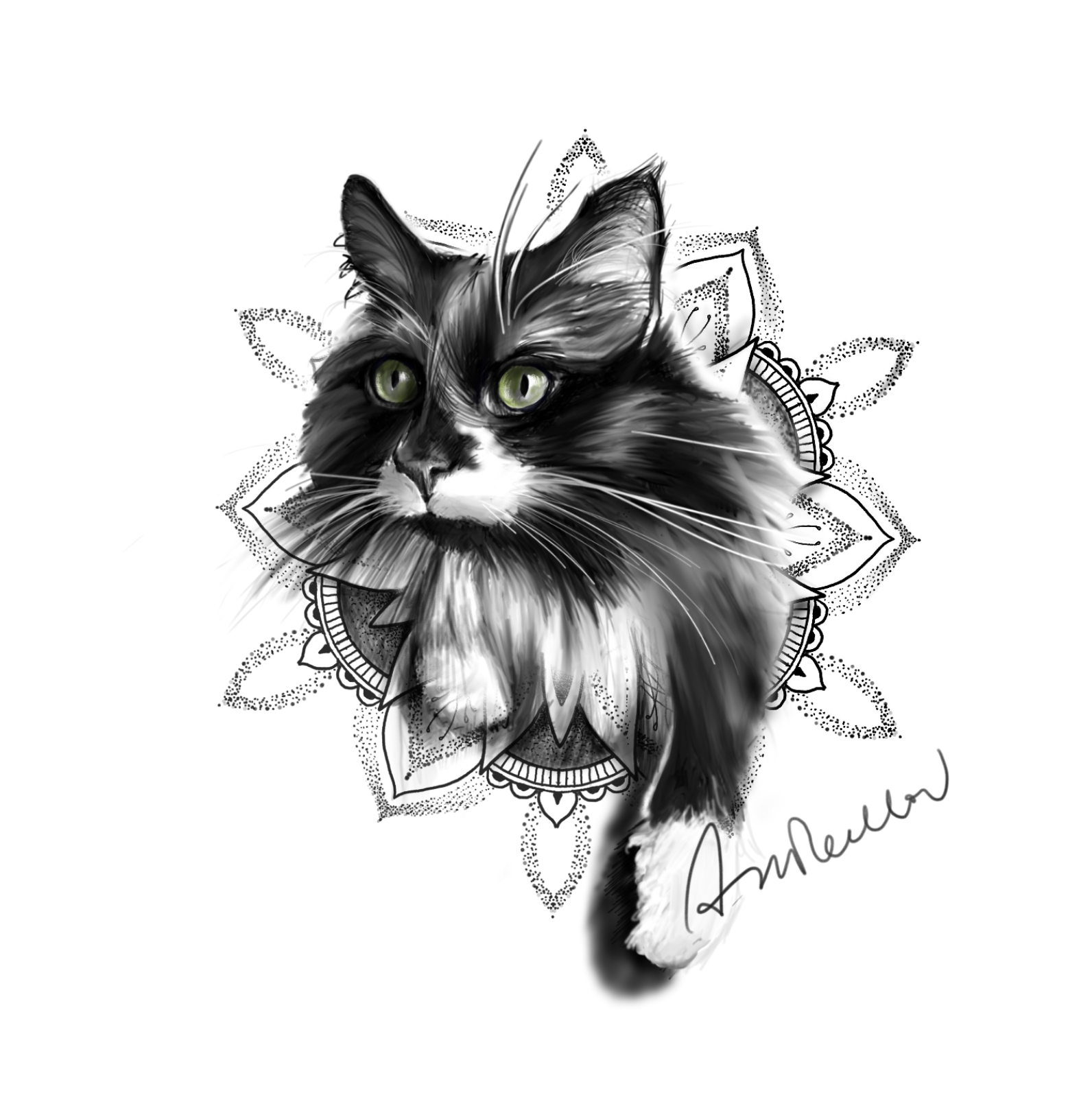 Win A Tattoo Design Of Your Cat - The Purrington Post 1593_x_1592_jpg