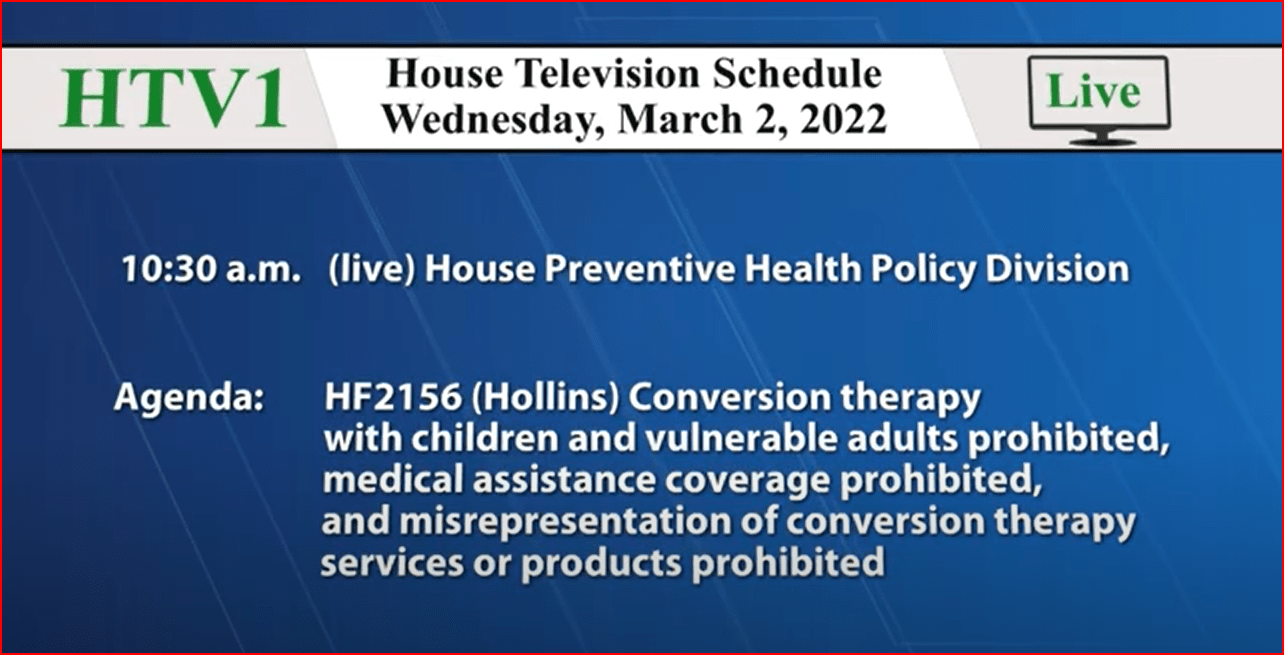 Dr. Laura Haynes Testimony against Minnesota HF2156