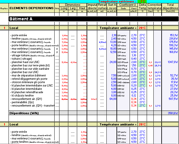 programme, programmes, excel, planning, plannings, thermique,  climatisation, fluides, telechargement