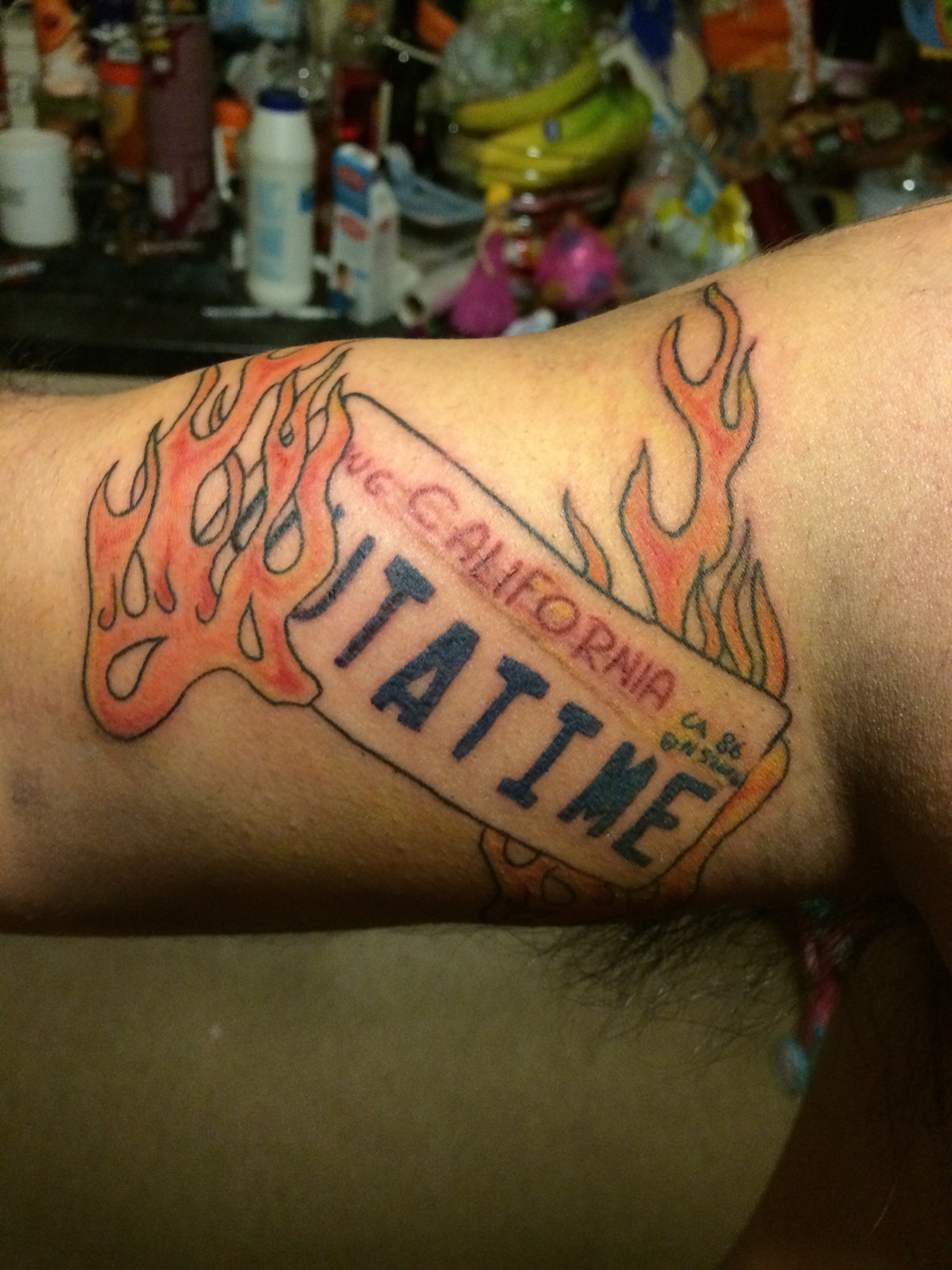Back To The Future Bttf 30th Anniversary Tattoo Sleeve