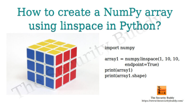 How To Create A Numpy Array Using Linspace In Python The Security Buddy - Download Beautiful Colorful Pattern | Desktop