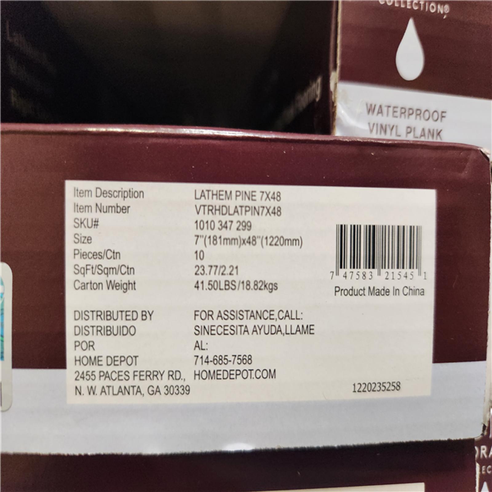 Phoenix location pallet of home decorators collection lathem pine 12