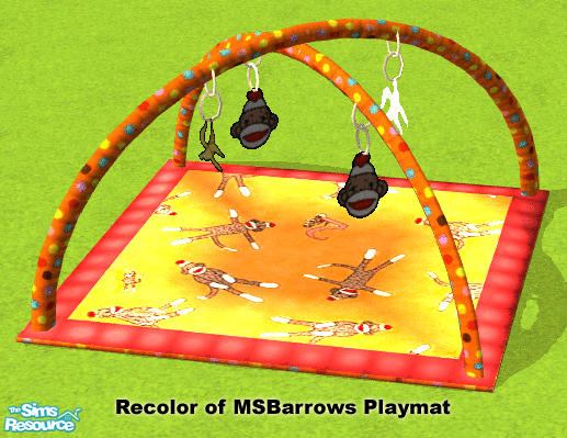 We may earn commission on some of the items you choose to buy. Shannanigan's Sock Monkey! - Baby Playmat