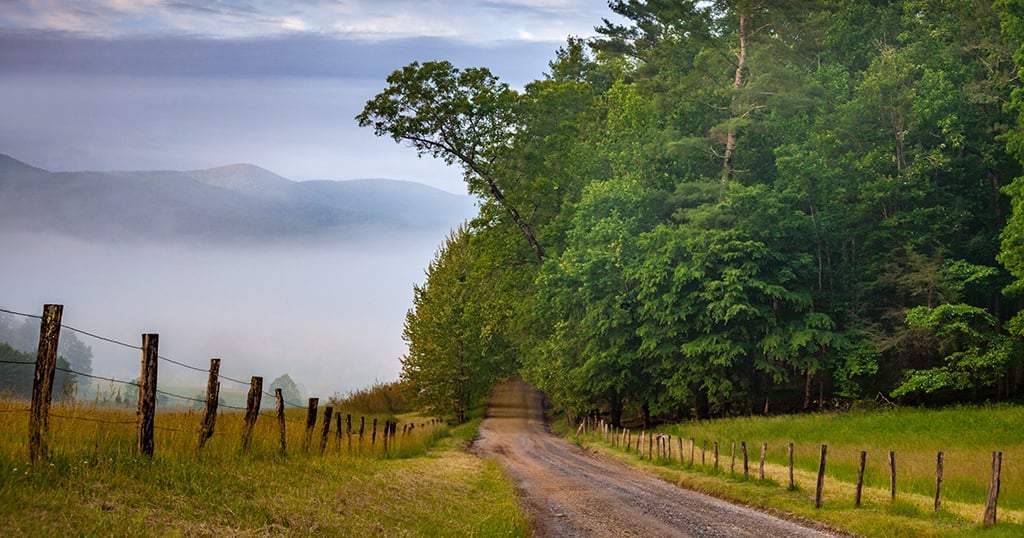 Cades Cove in Tennessee