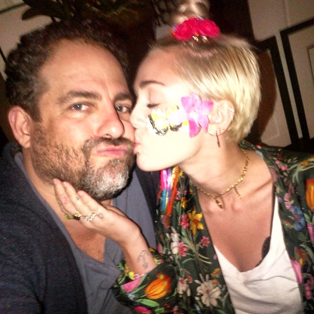 Miley Cyrus Brett Ratner Photo