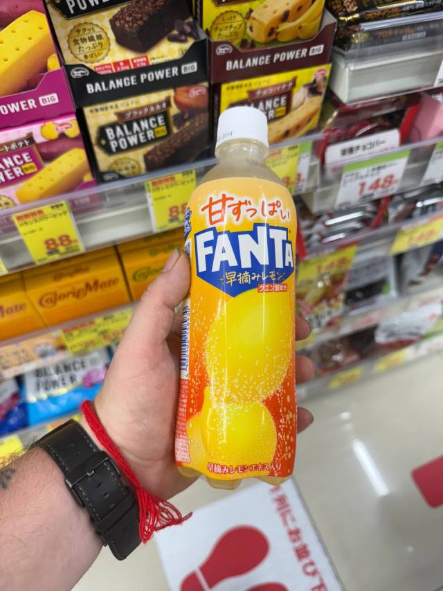 Sweet and Sour Lemon Fanta