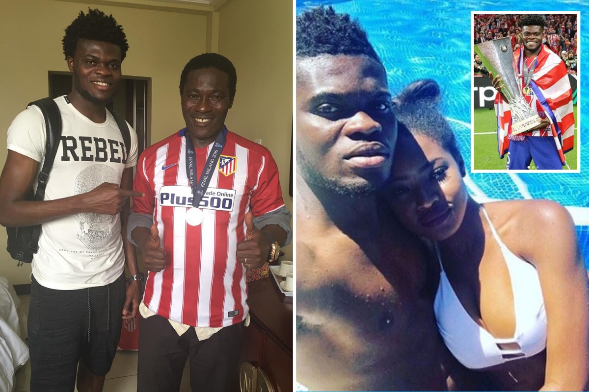 pic Thomas Partey Child the sun
