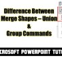 Mastering PowerPoint Merge Shapes Union Command: A Comprehensive Guide