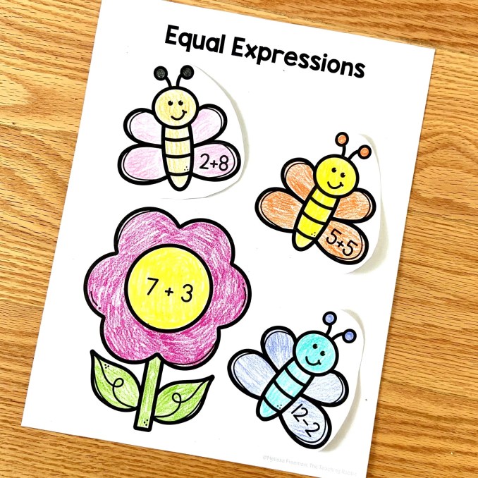 spring math craft