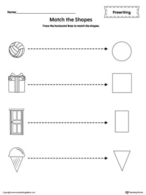 shapes line tracing prewriting worksheet myteachingstationcom