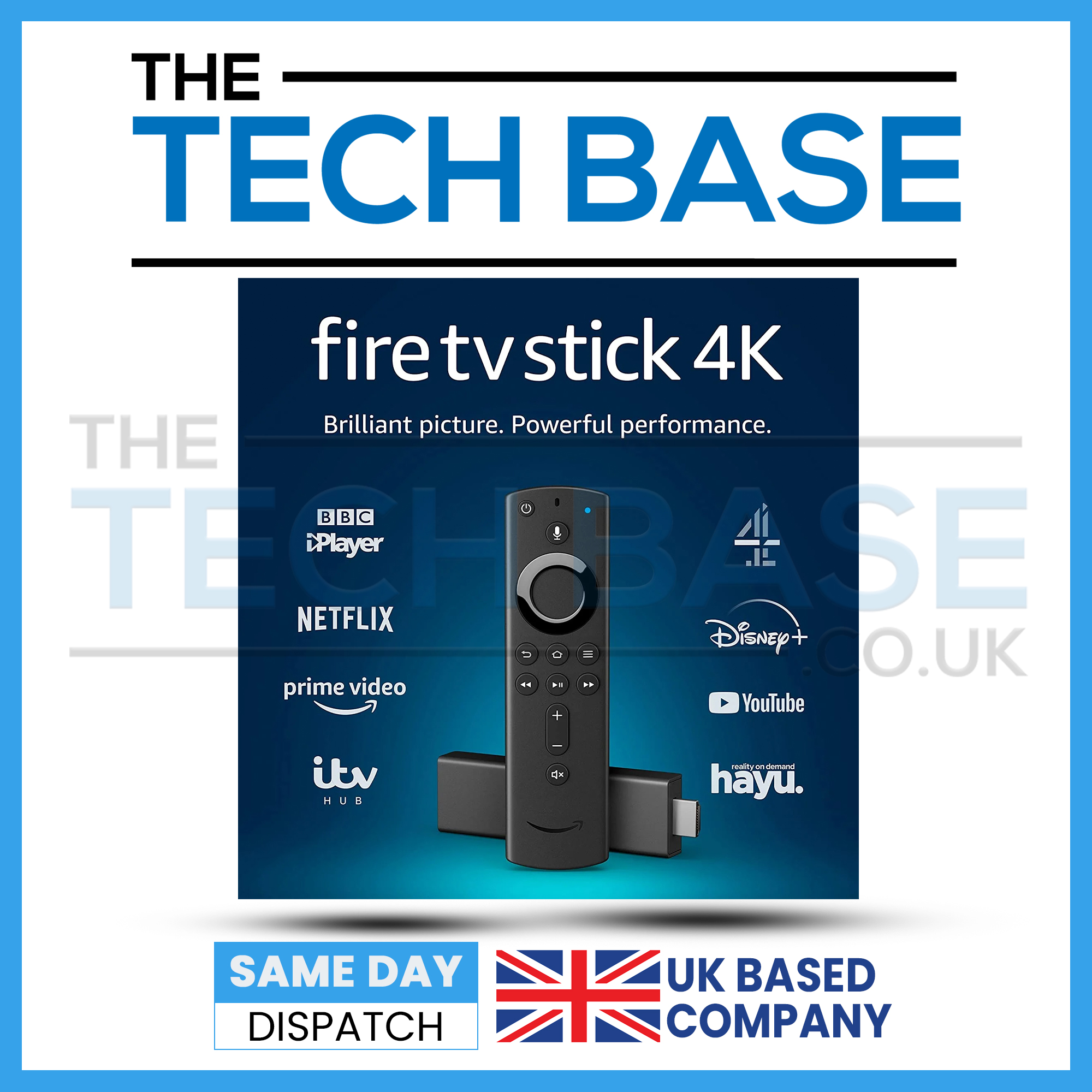 Amazon Fire TV Stick 4K with Alexa Voice Remote Control - The Techbase