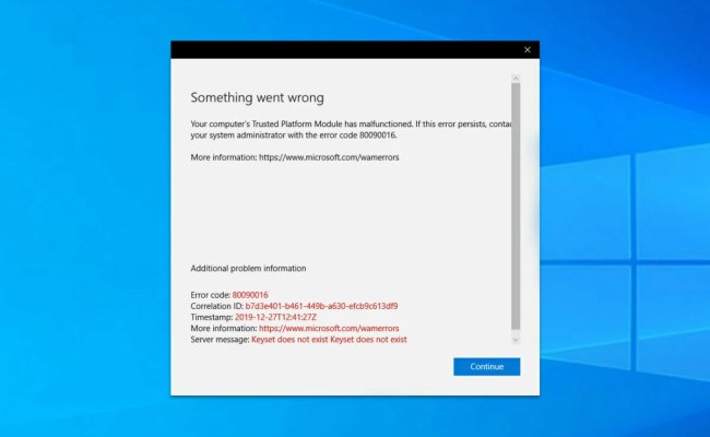 How To Fix The Trusted Module Platform (TPM) Error In Windows 10 - The ...