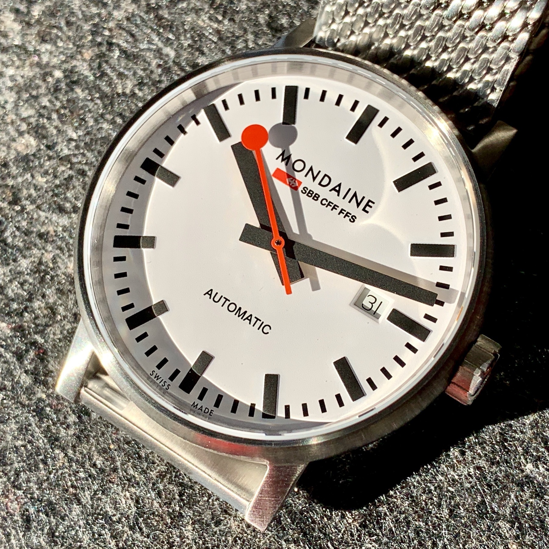 mondaine automatic movement