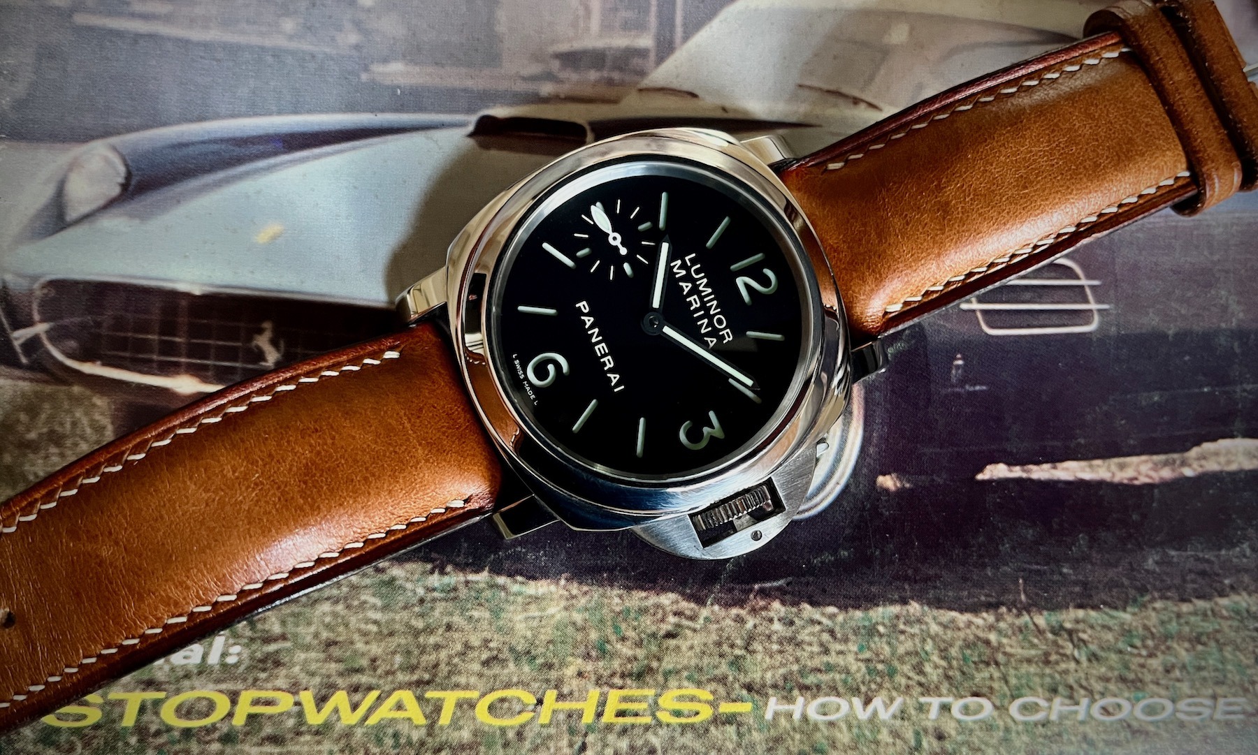 panerai 111 strap size