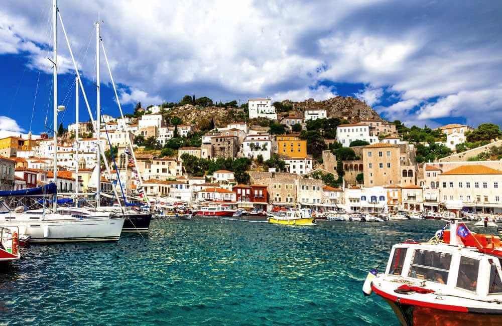Even if you fly most of the way by helicopter, you will still land off hydra and have to do the last 3 minutes by sea taxi. One Day In Hydra Day Trip From Athens
